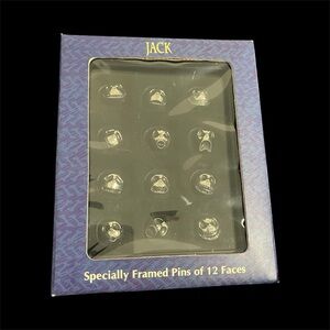 Jack Skellington Framed Pin Set‎